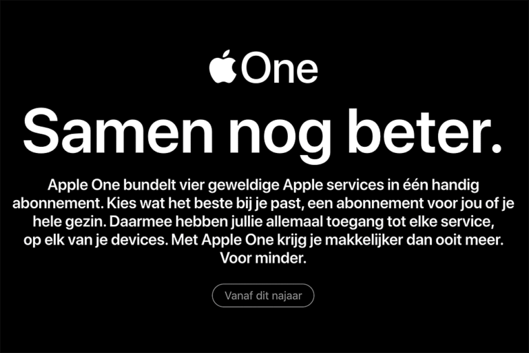 Apple introduceert alles-in-één pakket voor z’n diensten