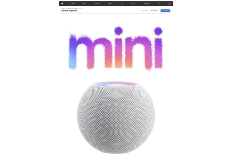 Apple HomePod mini: klein en betaalbaar