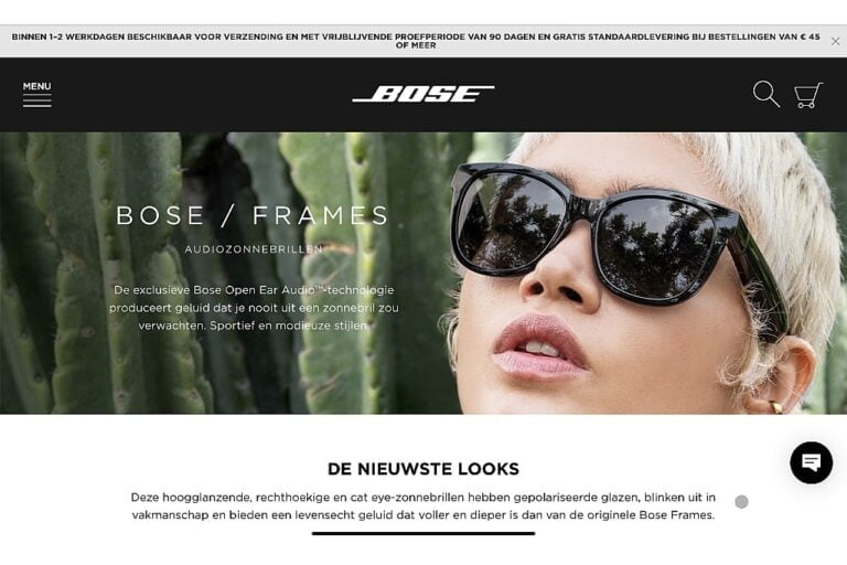 Bose presenteert drie nieuwe Frames