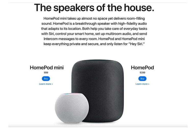 Einde Apple HomePod in zicht?
