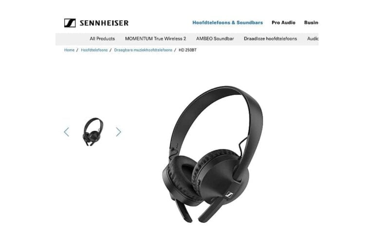 Sennheiser HD 250BT: betaalbare kwaliteit