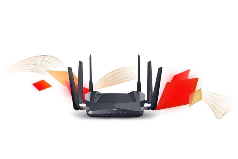 D-Link rappe router DIR-X5460 met Wi-Fi 6
