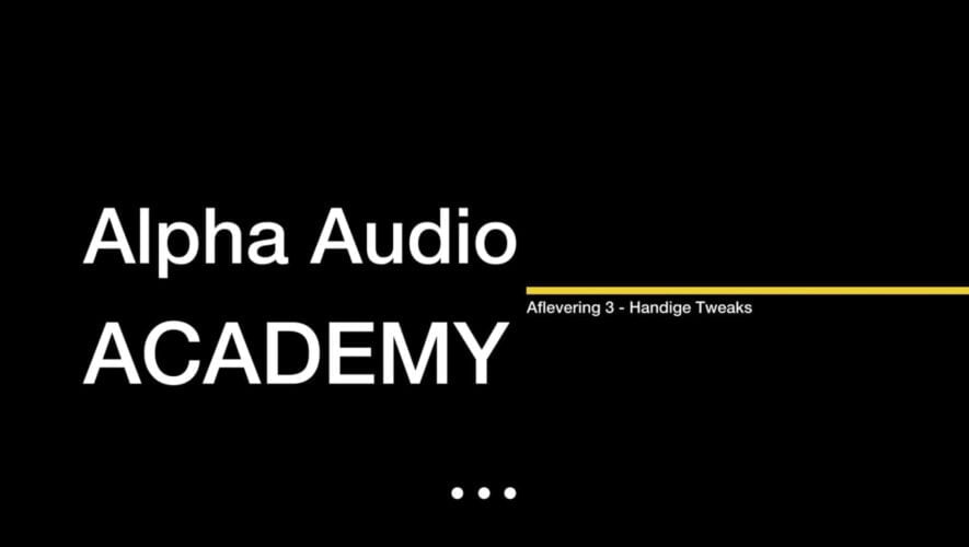 Alpha Audio Academy