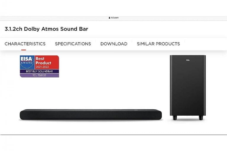TCL presenteert nieuwe Dolby Atmos soundbar