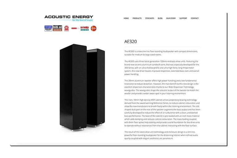 Acoustic Energy AE320 luidspreker