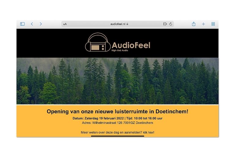 AudioFeel opent in Doetinchem