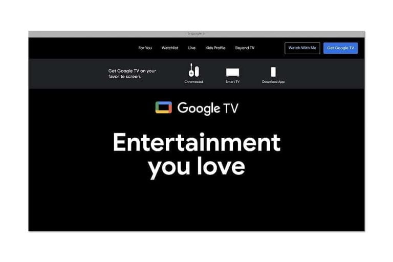 Google TV ondersteunt profielen