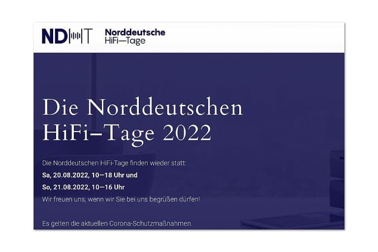 Norddeutsche HiFi-Tage staan op springen