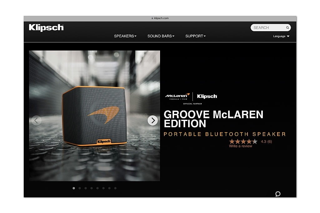 Klipsch Groove McLaren Edition