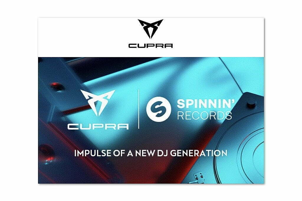 CUPRA en Spinnin’ Records zoeken samen naar nieuw DJ-talent