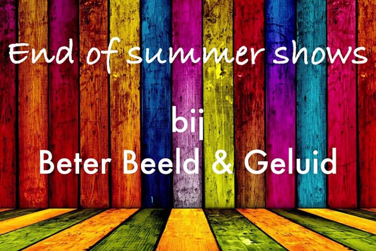 End of Summer-shows bij Beter Beeld & Geluid