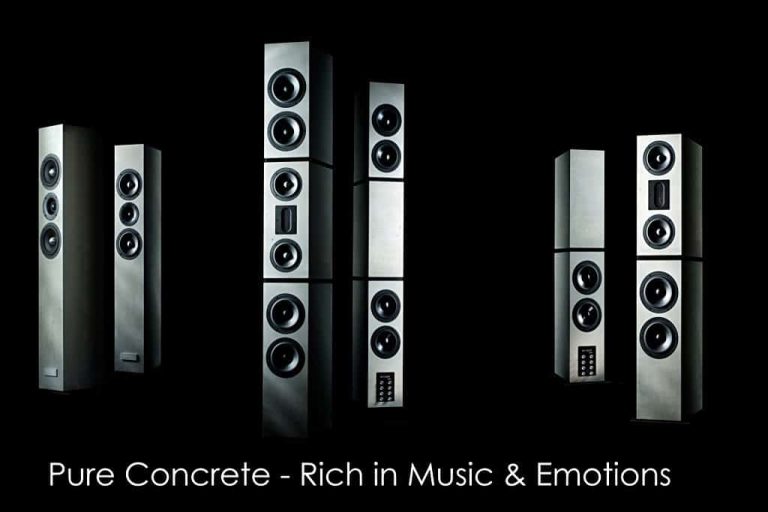 BETONart-audio, stevige speakers van beton