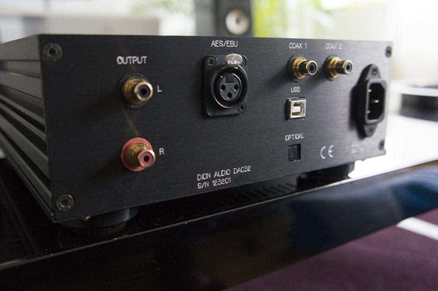 Dion Audio DAC32 d/a-converter met usb
