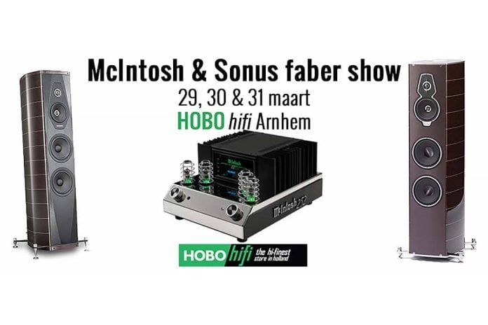 McIntosh en Sonus faber show bij HOBO hifi Arnhem