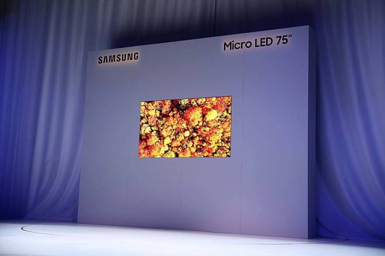 Micro LED tv’s gaan betaalbaar worden