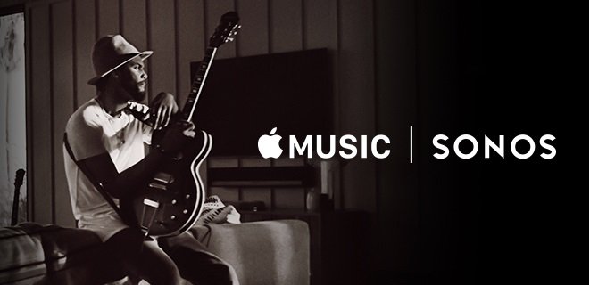 Sonos implementeert Apple Music