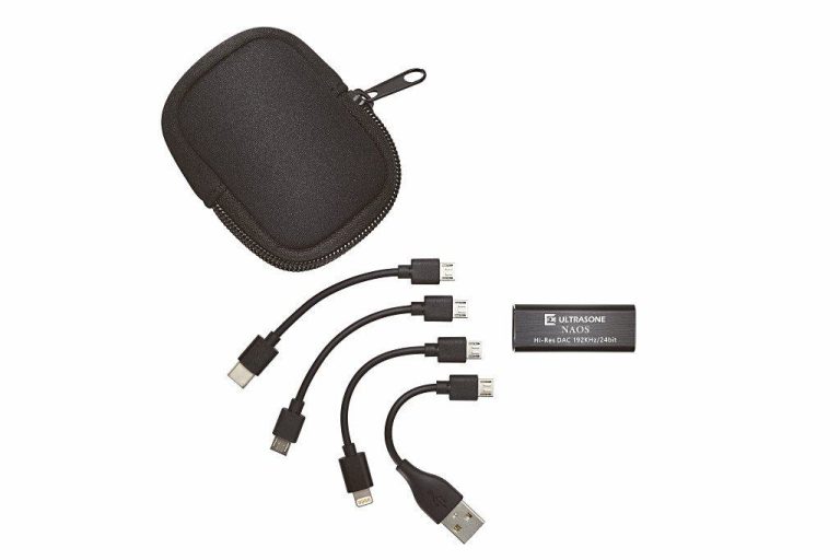 Ultrasone NAOS portable DAC-hoofdtelefoonversterker