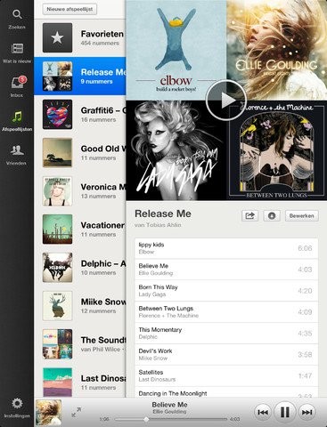 Spotify lanceert eindelijk iPad app