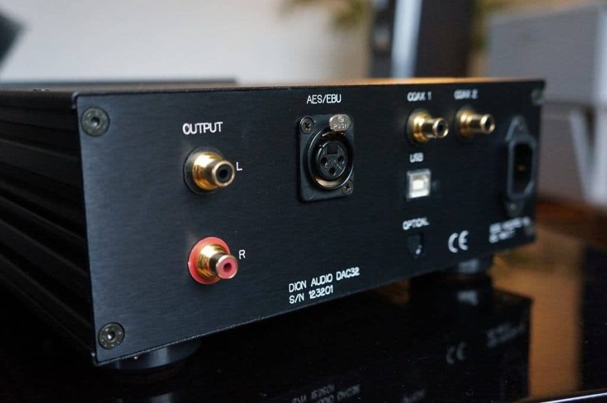 Dion Audio DAC 32 converter met usb-ingang