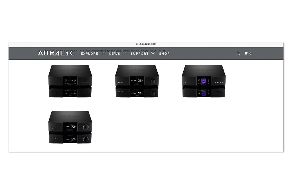 AURALiC Introduces G2.2 and G3 At High End