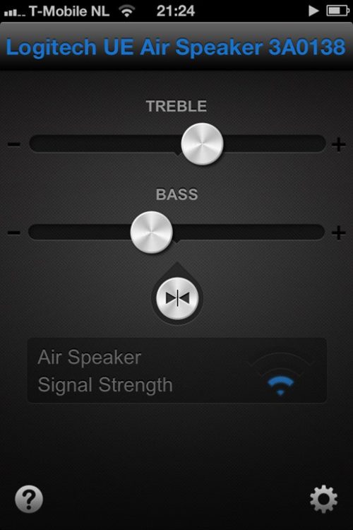 Logitech UE Air Speaker App