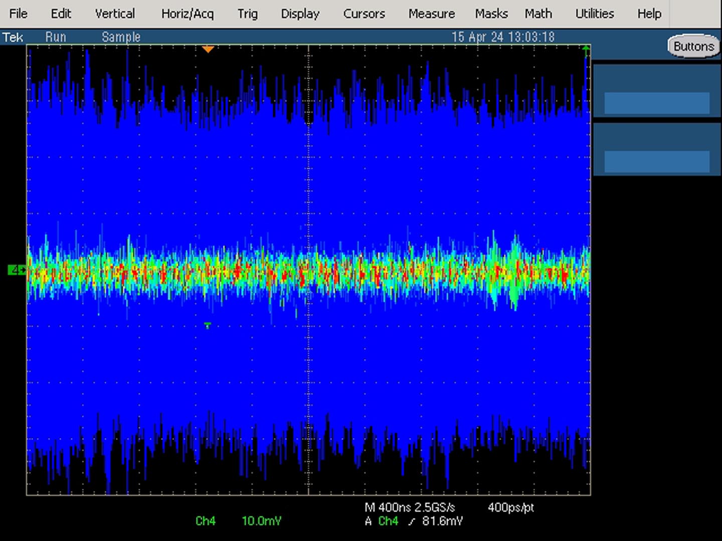 Audiomica Dolomite Reference - Noise - No Signal